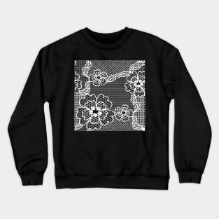 Lace Crewneck Sweatshirt